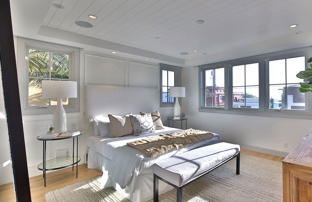 Coastal Custom bedroom, Hermosa Beach, CA
