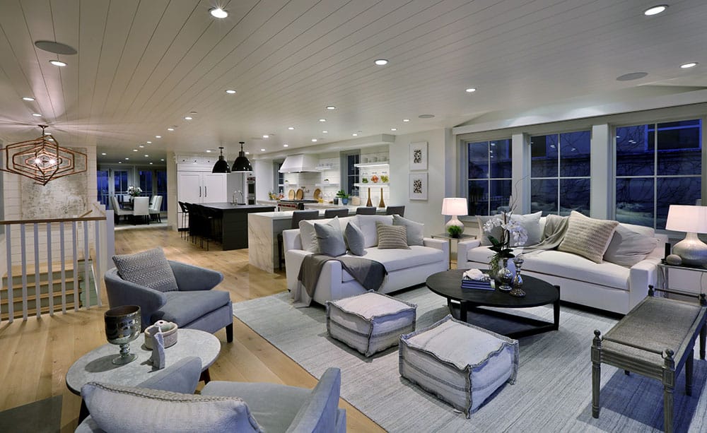 coastal custom great room