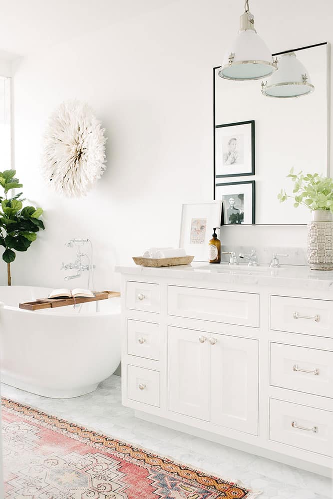 Costal custom bathroom built by RJ Smith