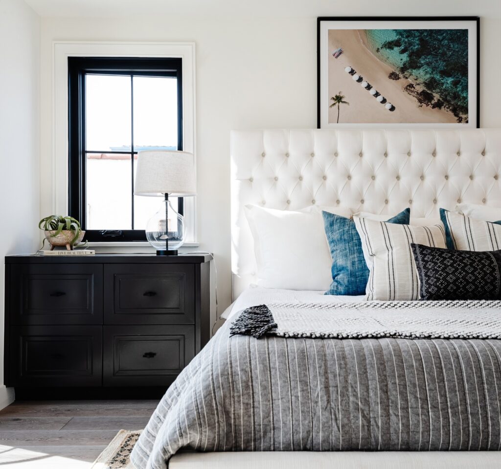 main bedroom in home by RJSmith Construction