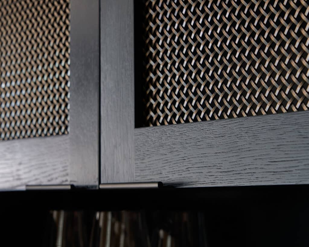 detail of upper cabinets