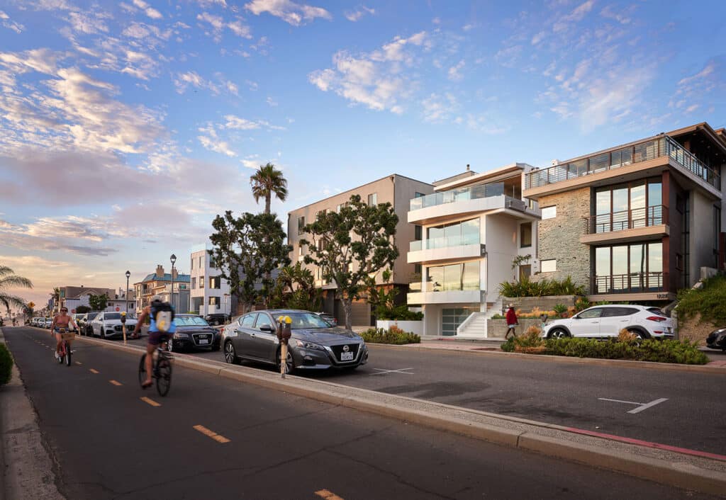 Street view of custom home built by RJ Smith Construction