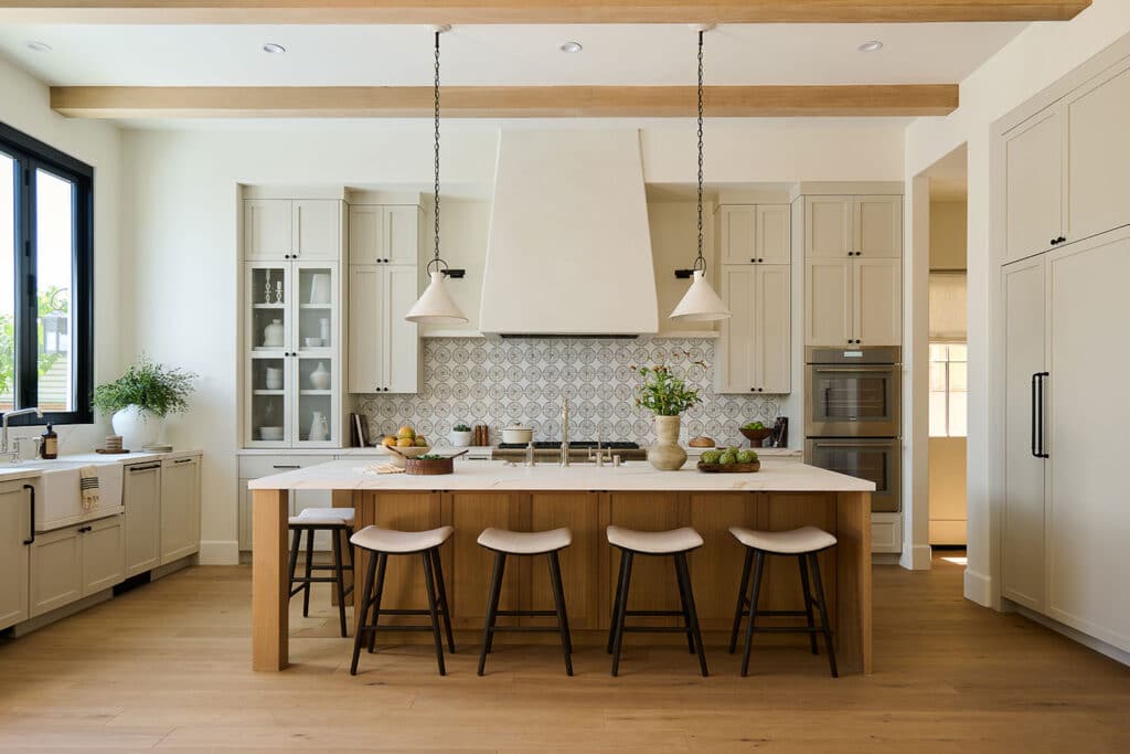 Warm Mediterranean home built by RJ Smith Construction