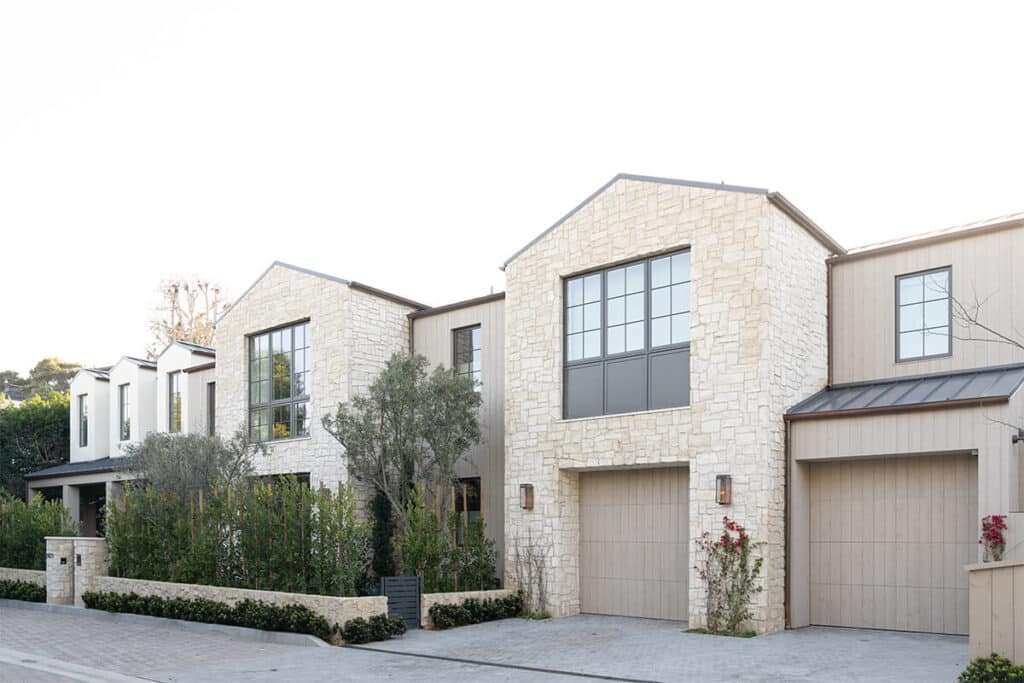Exterior of custom-build by RJ Smith Construction home in Hermosa Beach
