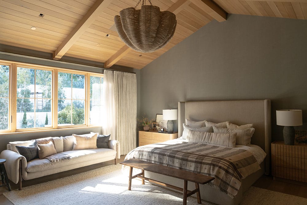 Primary Bedroom in luxurious family retreat