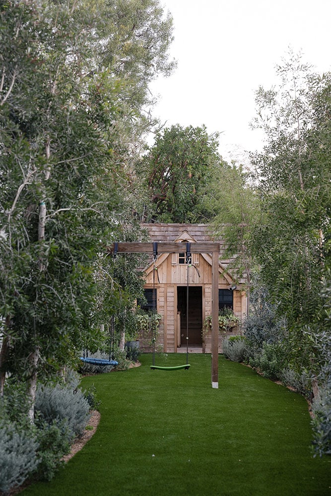 backyard play house in Hermosa Beach