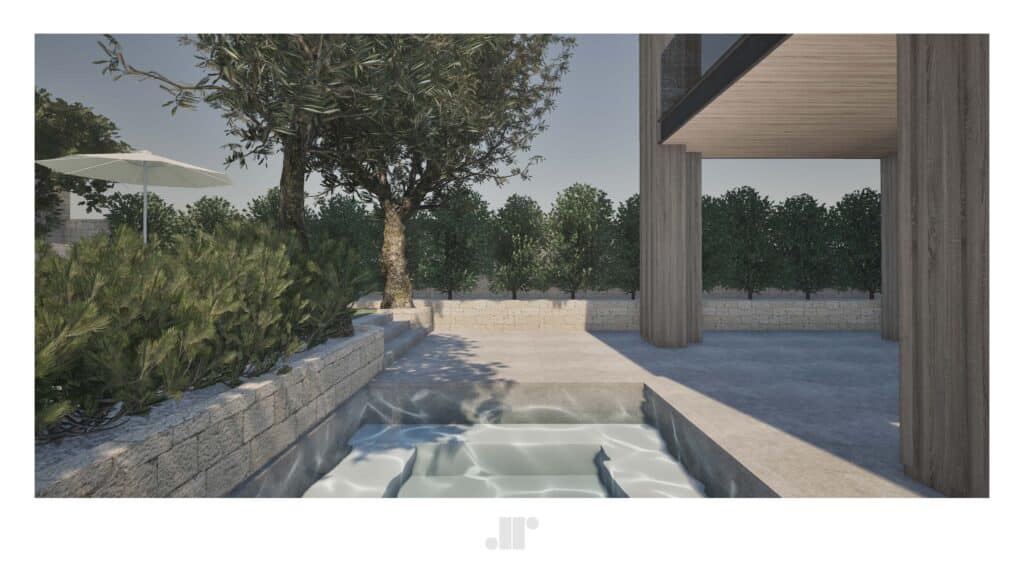 rendering of spa at 1316 6th Street project
