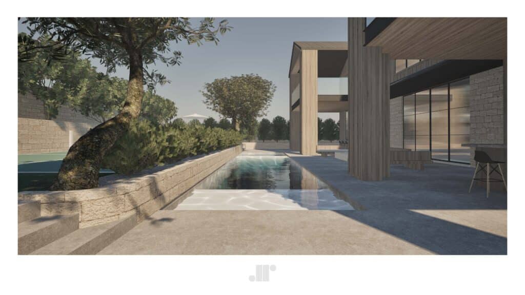 Pool and spa at 1316 6th Street project